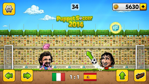 ⚽ PuppetSoccer 2014 - 足球 ⚽ screenshot 1