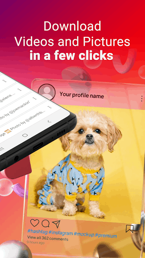 Instagram的视频下载器 screenshot 1