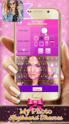 我的 照片 键盘 主题 screenshot 2