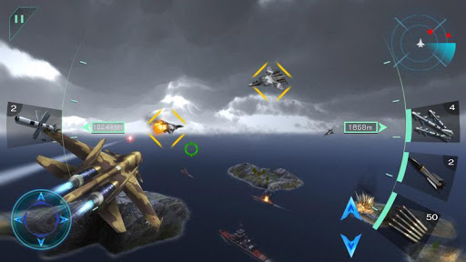 空中決戰3D - Sky Fighters screenshot 2