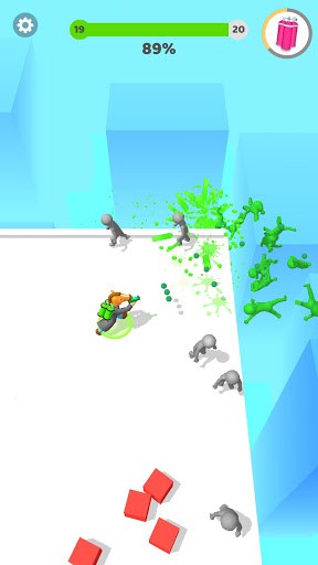 Paintman 3D - Stickman shooter screenshot 1
