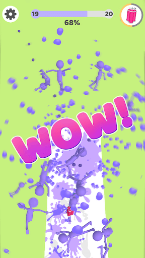 Paintman 3D - Stickman shooter screenshot 3