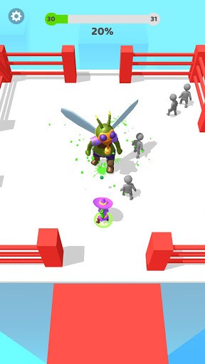 Paintman 3D - Stickman shooter screenshot 4