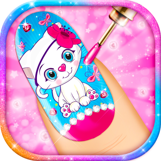 美甲沙龙化妆 – 装扮游戏