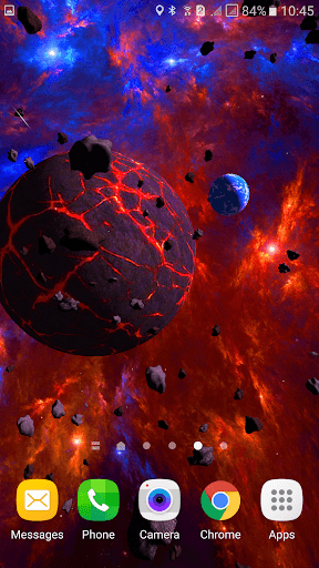 3D 小行星 动态壁纸 screenshot 4