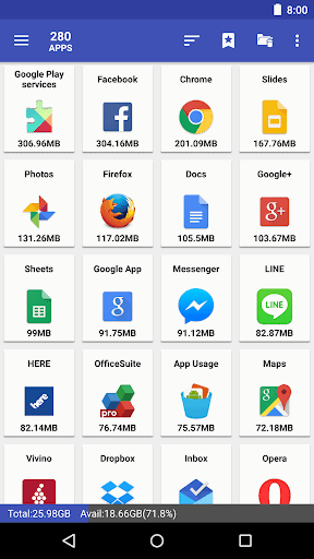 AppMgr III (App 2 SD) screenshot 2