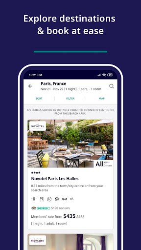 AccorHotels 酒店预订 screenshot 2