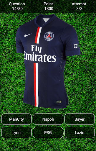 猜猜足球俱乐部衬衫 screenshot 3