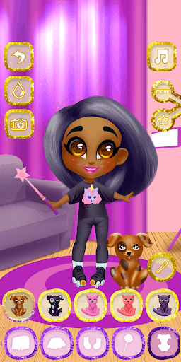可爱的玩偶 - 打扮 化妆 & 发型 screenshot 6