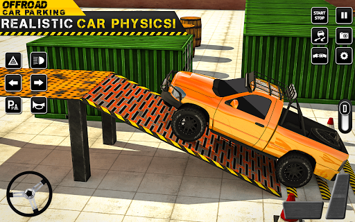 停车场游戏越野汽车游戏 screenshot 1