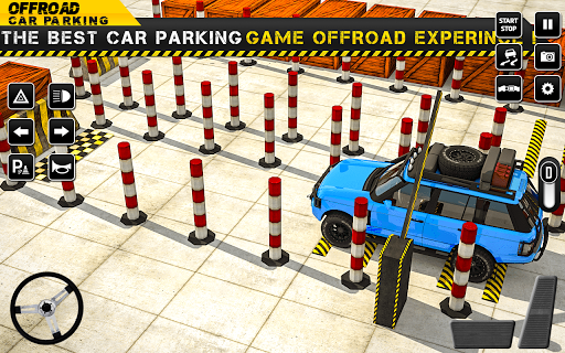停车场游戏越野汽车游戏 screenshot 6