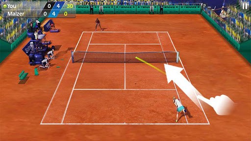 指尖網球 3D - Tennis screenshot 1