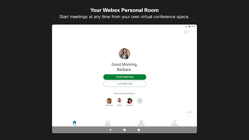 Cisco Webex Meetings screenshot 5