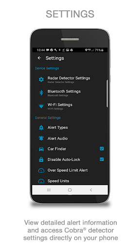 Cobra iRadar® screenshot 2