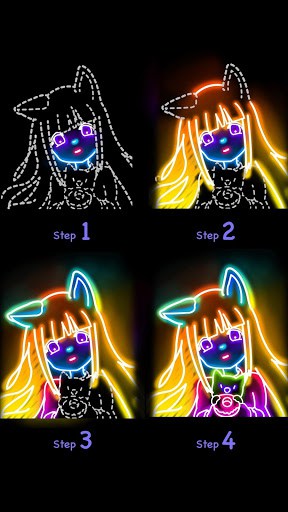 學畫發光漫畫 screenshot 2