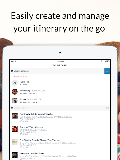 Couchsurfing Travel App screenshot 7