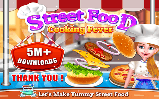 街头食物 - 烹饪游戏 screenshot 3