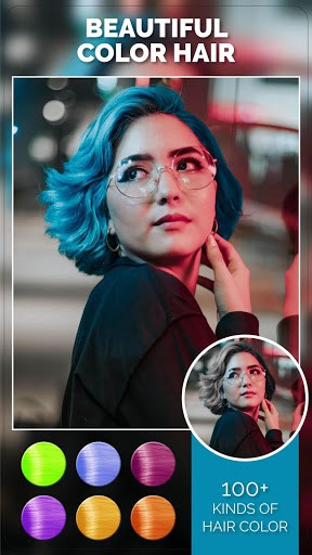 改变头发和眼睛颜色 screenshot 1