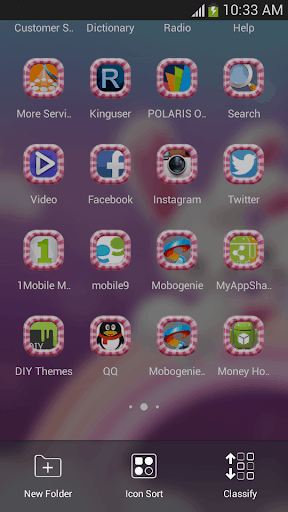 兔儿乖乖手机主题 screenshot 2