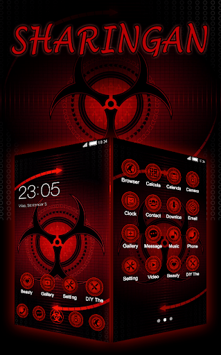 抽象红色主题 screenshot 7