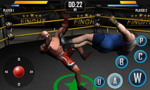 真實摔跤 - Real Wrestling 3D screenshot 1