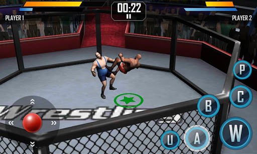 真實摔跤 - Real Wrestling 3D screenshot 2