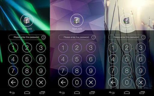 AppLock Theme Cube screenshot 2