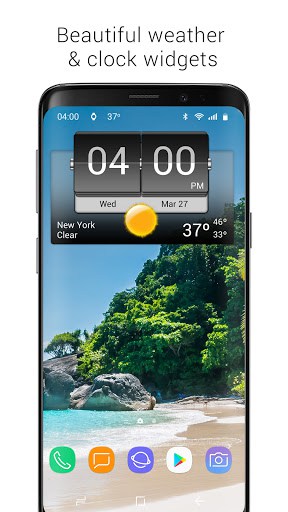 3D flip clock & weather screenshot 7