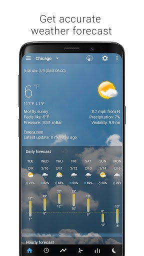 3D flip clock & weather screenshot 8