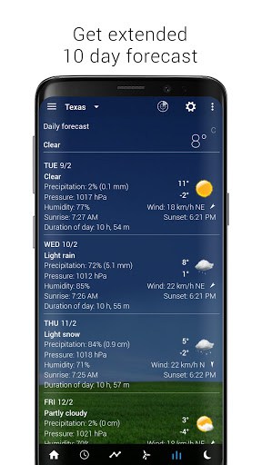 Sense V2 Flip Clock & Weather screenshot 4