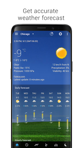 Sense V2 Flip Clock & Weather screenshot 8