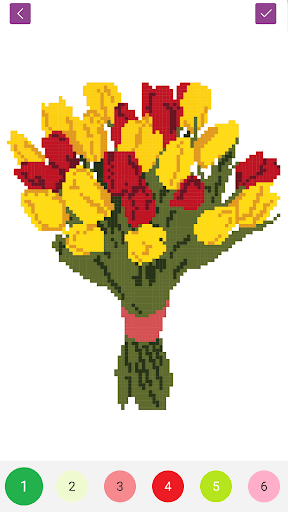 Pixel Art - 按编号上色的着色书 screenshot 1