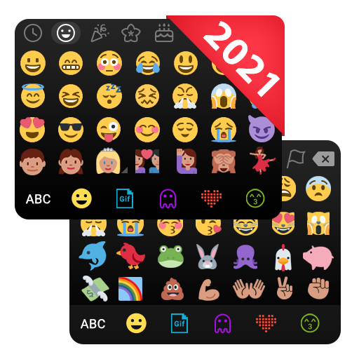❤️Emoji keyboard - Cute Emoticons, GIF, Stickers
