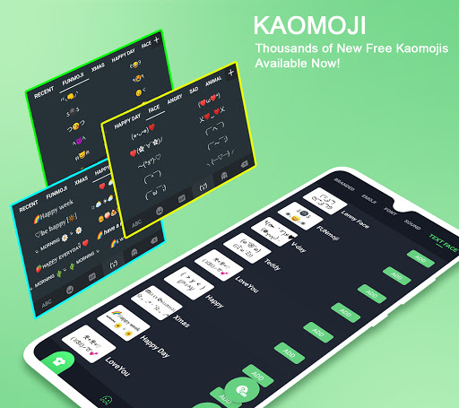 ❤️Emoji keyboard - Cute Emoticons, GIF, Stickers screenshot 1