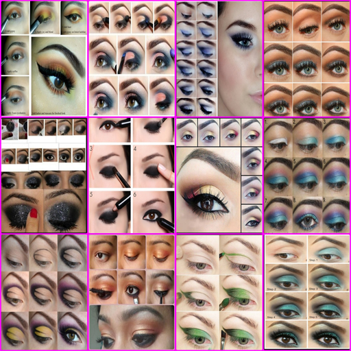 眼彩妆步骤教程步骤