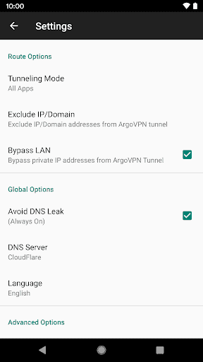 ArgoVPN screenshot 3