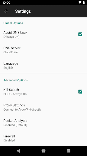 ArgoVPN screenshot 4