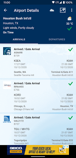 FlightAware 航班跟蹤 screenshot 3
