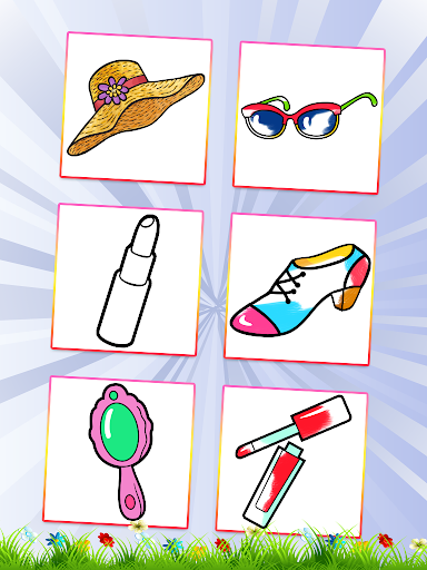 美容着色书2 screenshot 2