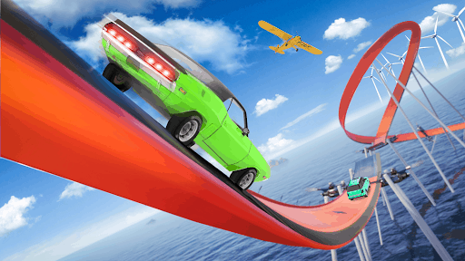 不可能 轨道 汽车 绝技 驱动: 竞速 游戏 screenshot 1