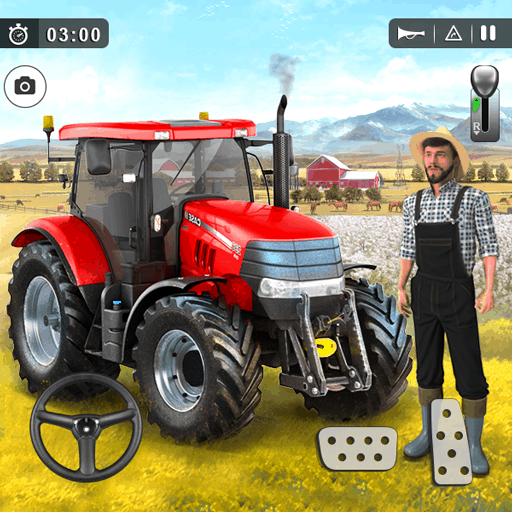 农业游戏2021-免费拖拉机驾驶游戏