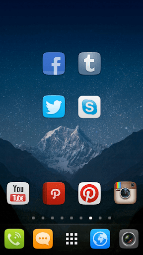 GO桌面UI5.0主题 screenshot 1