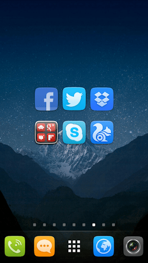 GO桌面UI5.0主题 screenshot 2