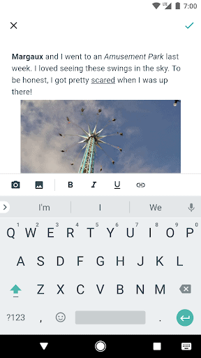 Blogger screenshot 1