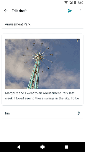 Blogger screenshot 2