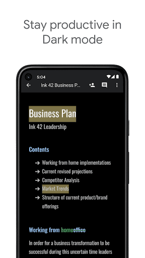 Google 文档 screenshot 3