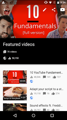 YouTube Studio screenshot 5