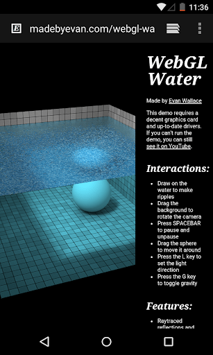 Android System WebView Canary screenshot 1