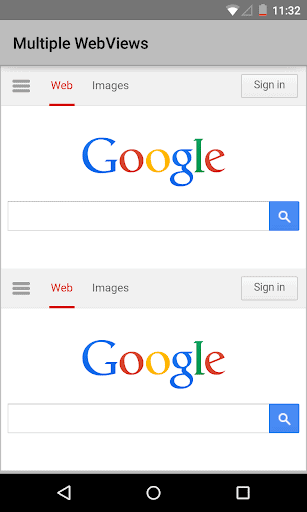 Android System WebView Canary screenshot 2