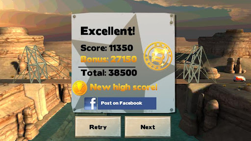 Bridge Constructor FREE screenshot 3